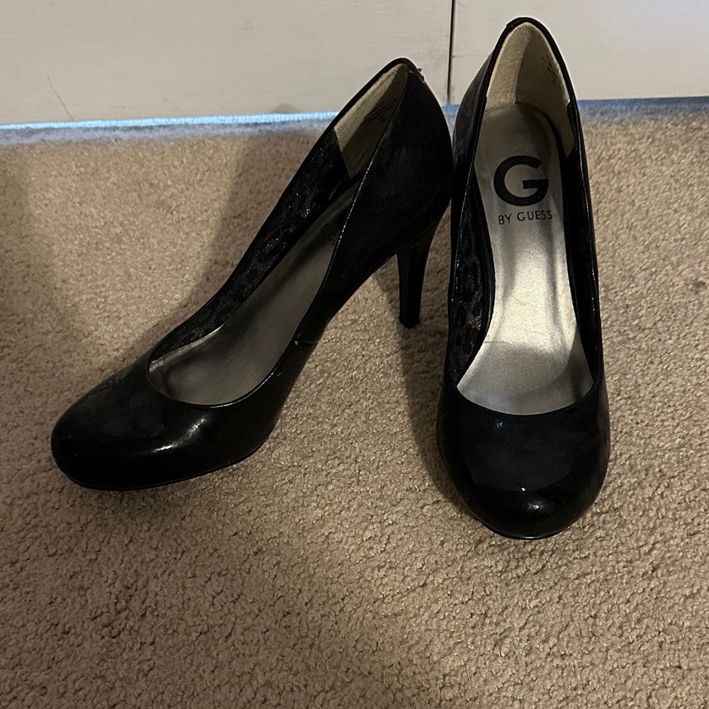 Guess Classic Black Heels for Women